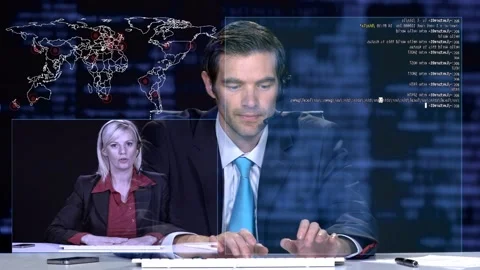 Online finance analysis Stock Footage 200142253