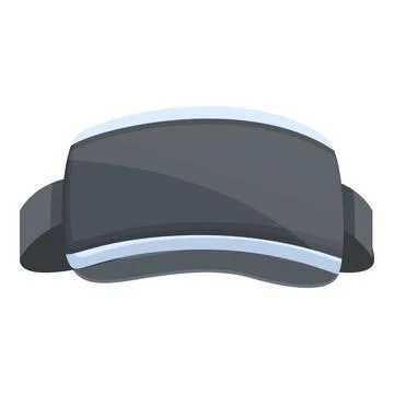 Online future camera glasses icon cartoon vector. Augmented reality 스톡 일러스트