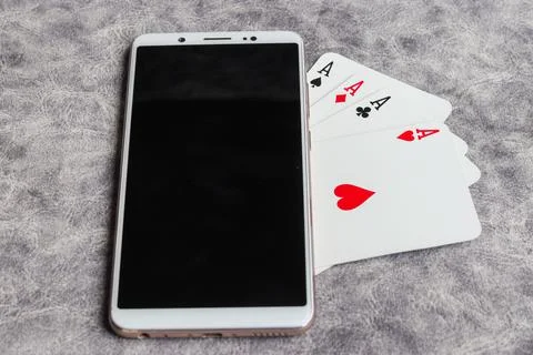 Online gambling Stock Photos