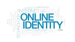 Online identity animated word cloud, tex... | Stock Video | Pond5