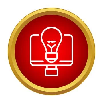 Online innovation concept generating new business ideas イラスト素材