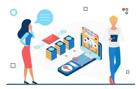 Online internet network access safety navigation Stock Illustration