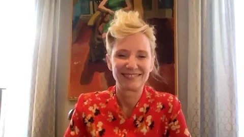 Online interview with Anne Heche for The Vanished, Press Junket, 2020 Video stock 138806232