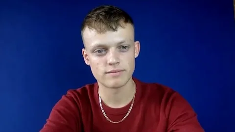 Online interview with Anson Boon at Press Junket for movie Blackbird - 2020 Video stock 140206067