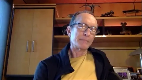 Online interview with David Twohy for Pitch Black, Press Junket  2020 Stock Footage 138636932