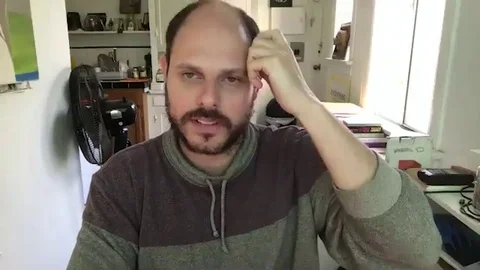 Online interview with Eugene Kotlyarenko for Spree, Press Junket, 2020 Video stock 138809073