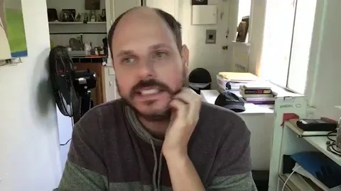 Online interview with Eugene Kotlyarenko for Spree, Press Junket, 2020 Stock Footage 138875823