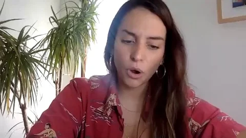 Online interview with Genesis Rodriguez for Centigrade, Press Junket, 2020 Video stock 139331849