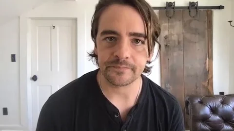 Online interview with Vincent Piazza for Centigrade, Press Junket, 2020 Video stock 139331862