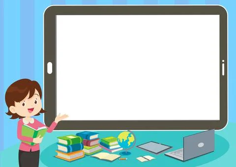 Online learning and education concept Stock Illustration