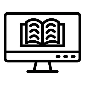 Online learning Vector Icon Design Illustration Stock Illustration
