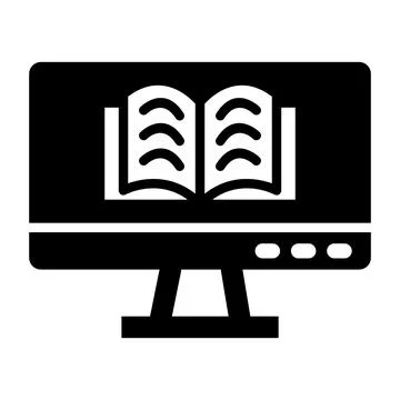 Online learning Vector Icon Design Illustration Stock Illustration