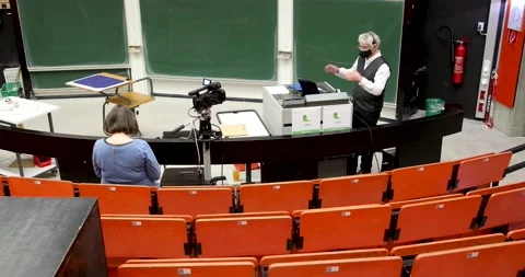 Online lecture Stock Footage 145746223