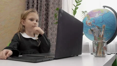 Online lesson at home Stock Footage 170142939