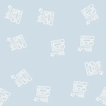 Online library line seamless pattern 스톡 일러스트