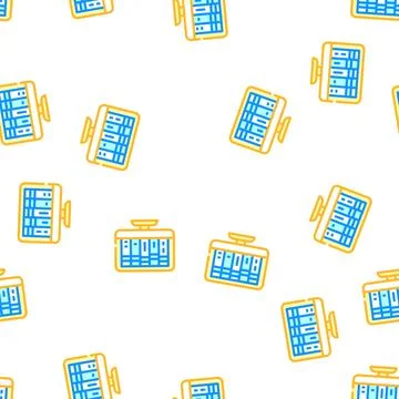 Online library vector seamless pattern color 스톡 일러스트
