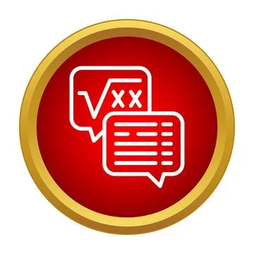 Online math education and coding tutorial icon イラスト素材