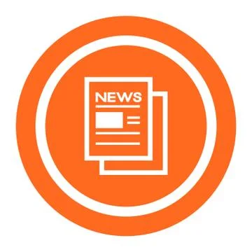 Online newspaper 스톡 일러스트