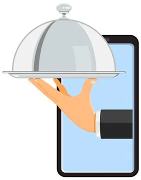 Online Order Concept Stock Illustration