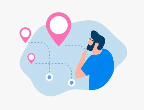 Online Order Delivery concept. Efficient Self-Delivery Warehouses and offline Stock Illustration