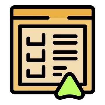 Online order tracking system showing boxes and progress indicator Stock Illustration