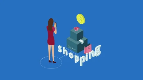 Online Pay Concept Vídeo Stock 105024047