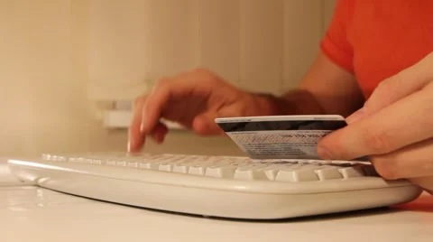 Online payment Stock Footage 959561