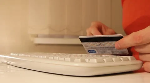 Online payment Stock Footage 959598