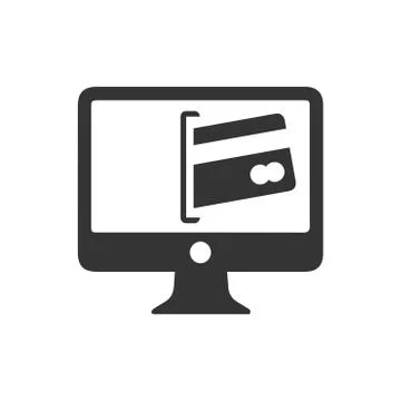 Online Payment Icon Stock Illustration