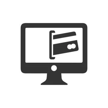 Online Payment Icon Stock Illustration