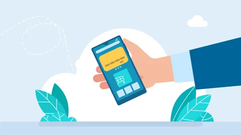 Online payment with smartphone or mobile pay concept. NFC. Mobile payment Stock Footage 311560277