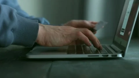 Online payments from home Stock Footage 266247953