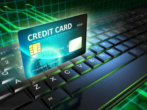 Online payments Illustrazione stock