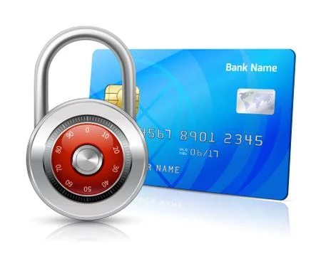 Online payments security concept Stock Illustration