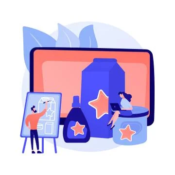 Online perfume store vector concept metaphor Illustration