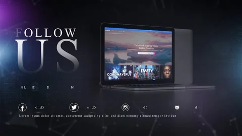 Online Presentation Stock After Effects