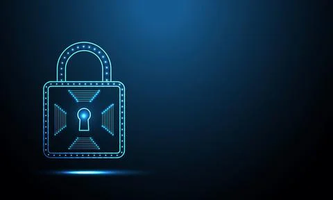 Online Privacy and Secure Data Concept Illustration