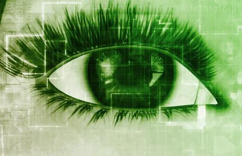 Online Privacy Stock Illustration