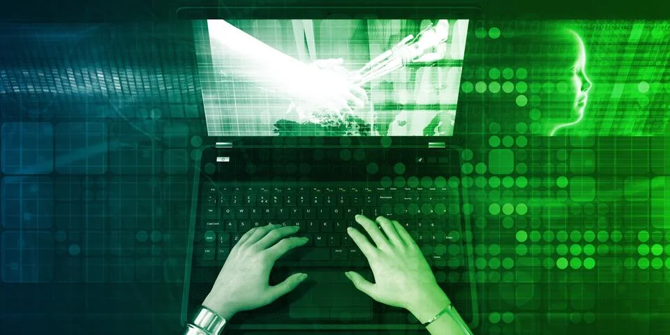 Online Privacy Stock Illustration