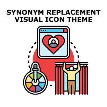 Online profile preference customization and personal identity イラスト素材