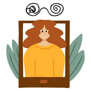 Online psychological help and support service. Stock Illustration