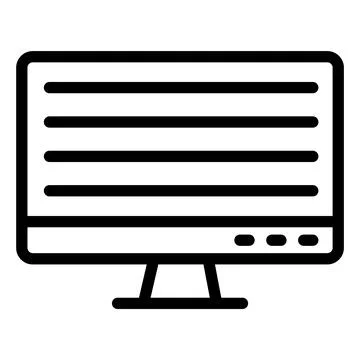Online Recruitment Vector Icon Design Illustration Stock Illustration