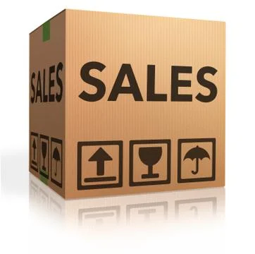 Online sales Stock Illustration