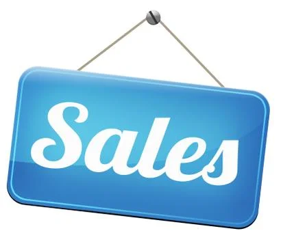 Online sales Illustrazione stock