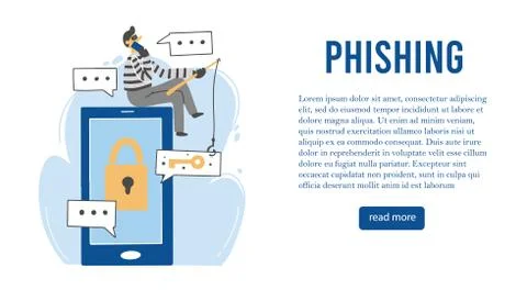 Online scammer, cyber hacker concept. Vector illustration. Stock Illustration