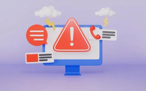 Online security and protection, Computer virus, Malware program, Spyware de.. Stock Illustration