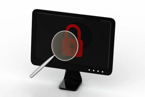 Online security concept Free Stock Illustration
