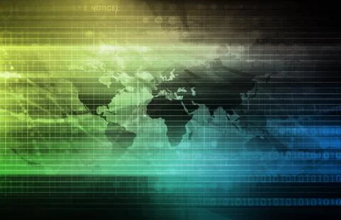 Online security Stock Illustration