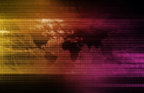 Online security Stockillustratie