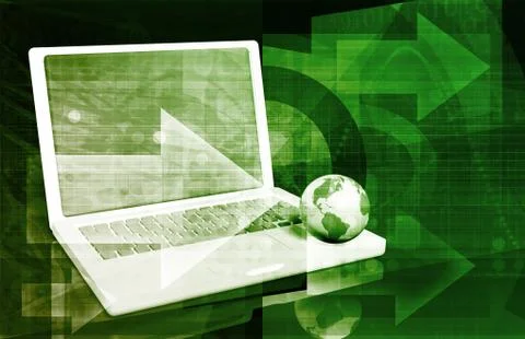 Online security Stock Illustration